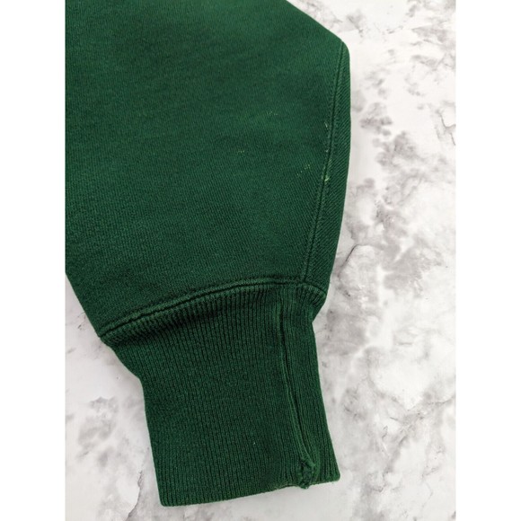 Vintage Oxford University Size Large L Sweatshirt Green Screen Stars - Picture 10 of 11